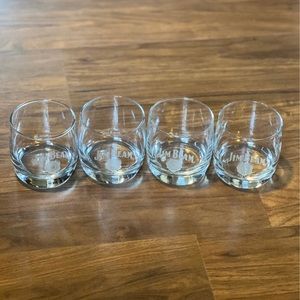 Jim Beam Cocktail Glasses Set Of 4